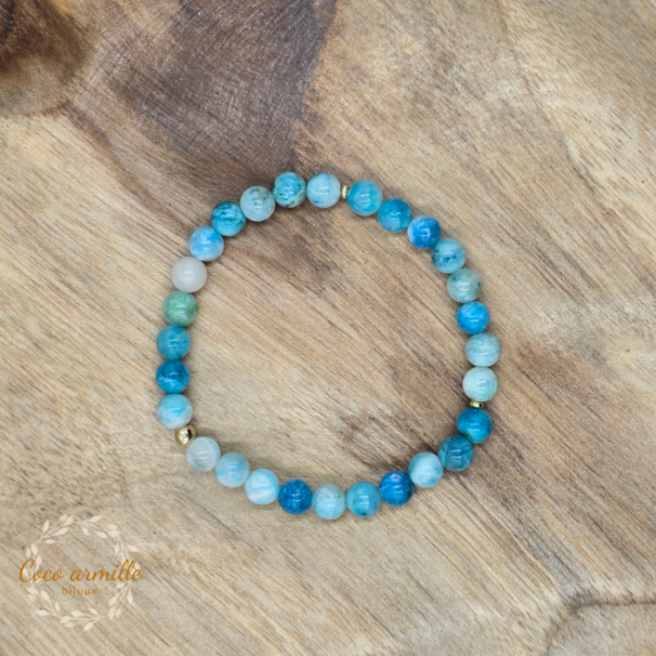 Bracelet en Hemimorphite