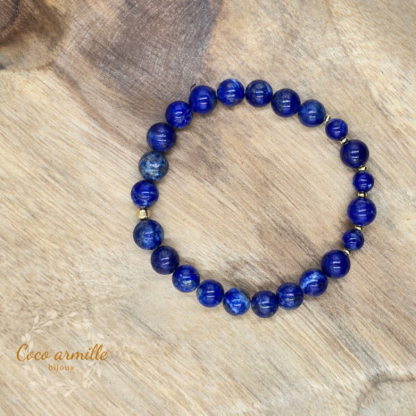 BRACELET EN LAPIS LAZULI