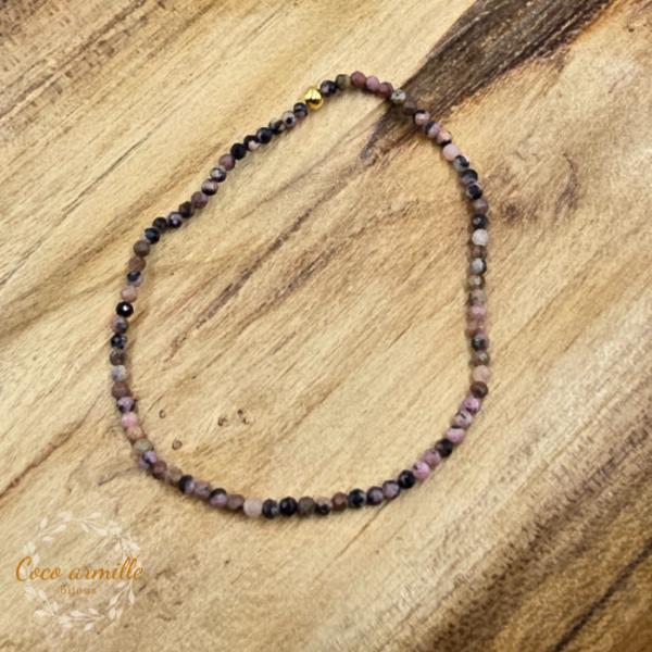 Bracelet en rhodonite