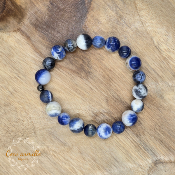 Bracelet en Sodalite